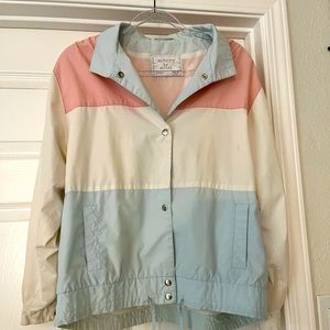 Vintage mulberry street windbreaker jacket